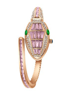 Serpent-Glam-Pink Edition-Bracelet-Watch