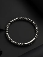 Men's Silver-Plated Cuban Link Chain