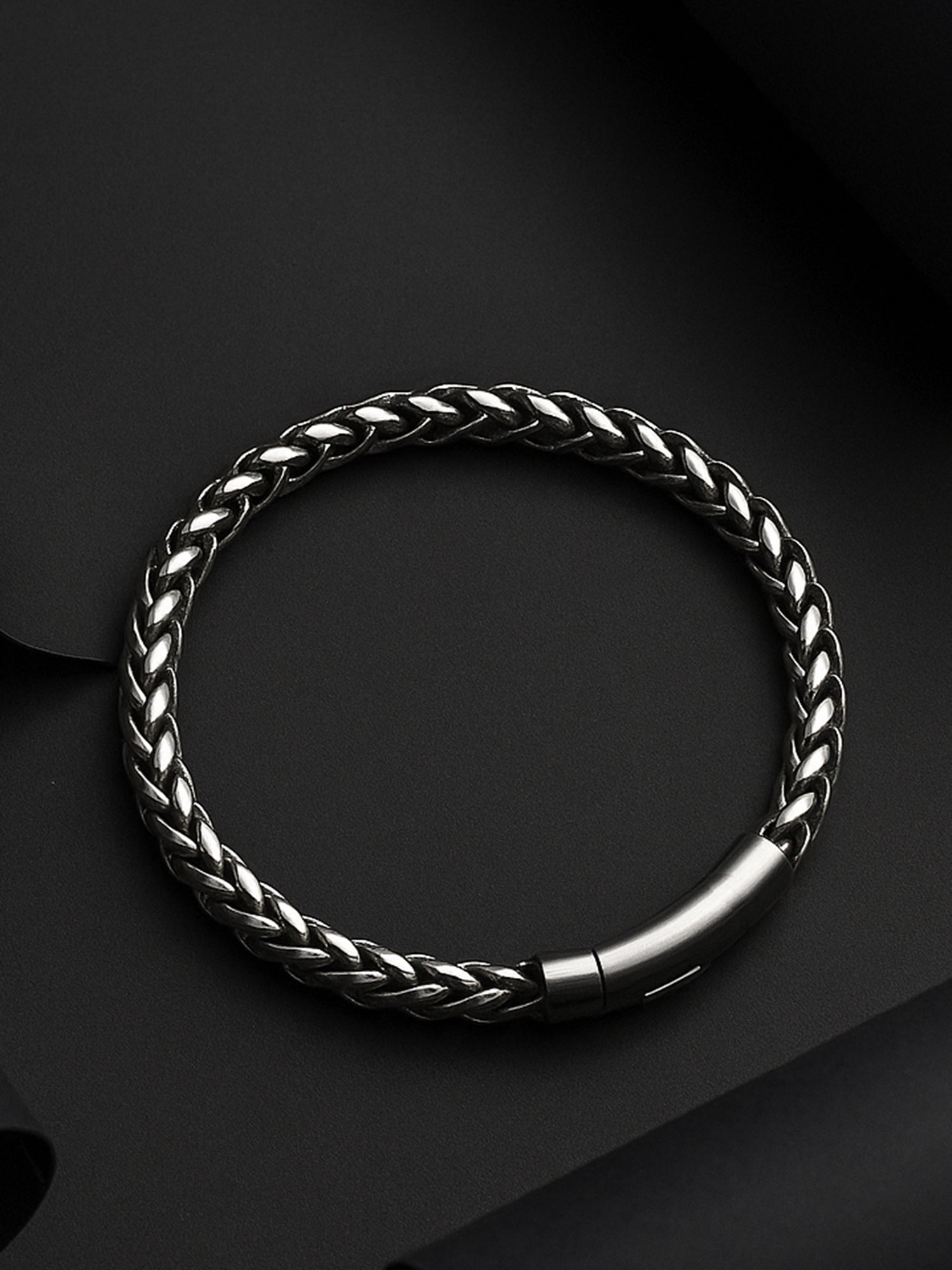 Men's Silver-Plated Cuban Link Chain